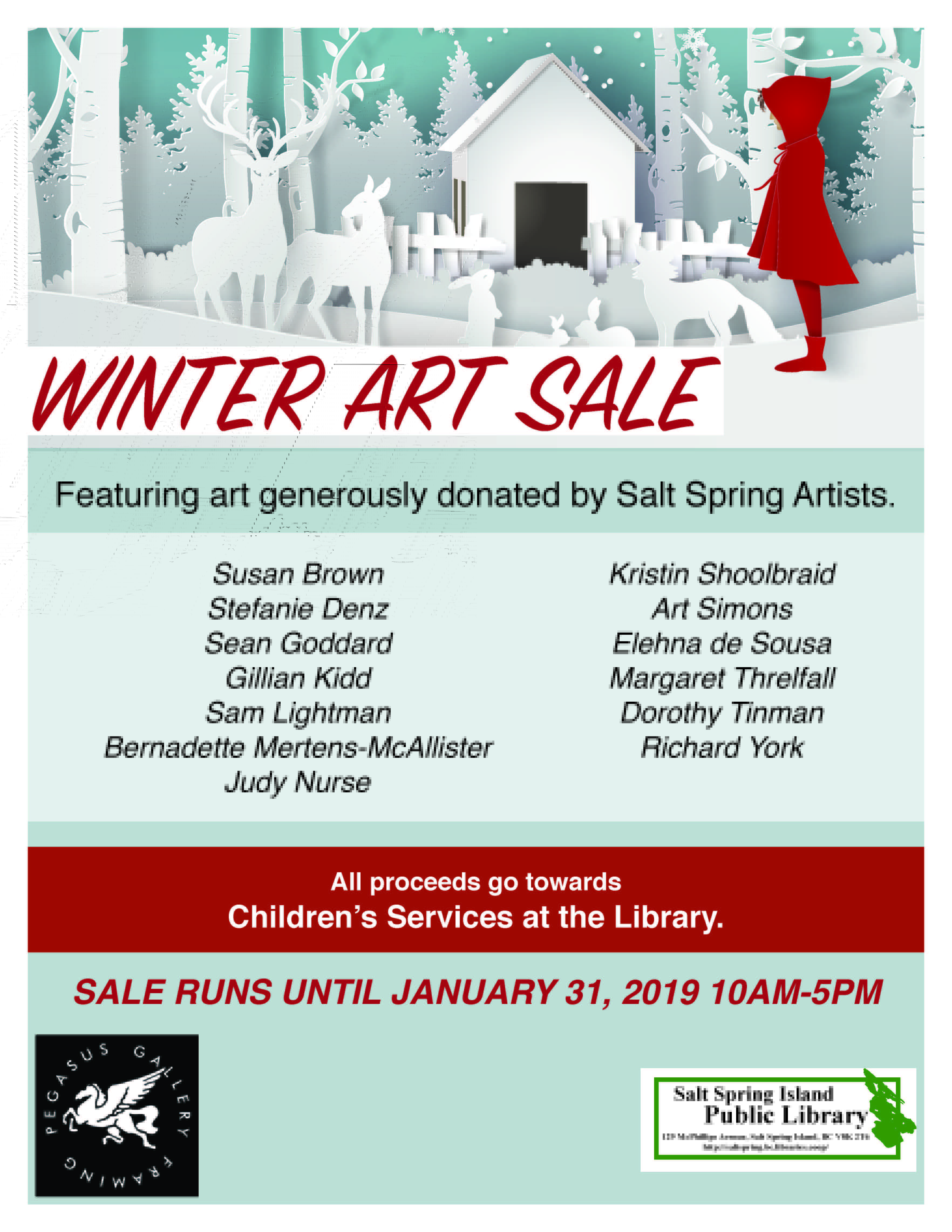Winter Art Fundraiser