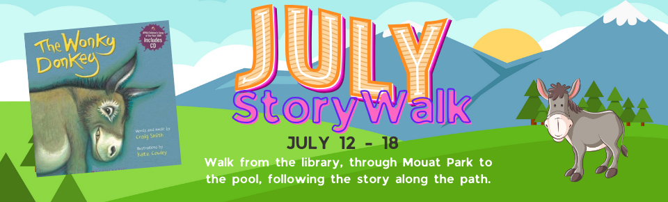 StoryWalk July 12 banner